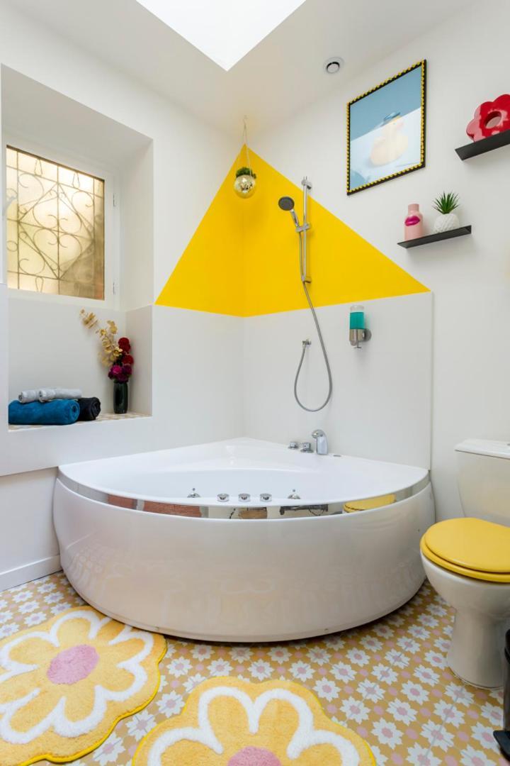 Appartement Relais Cocorico - Cocon Proche Tour Eiffel Avec Baignoire Balneo *